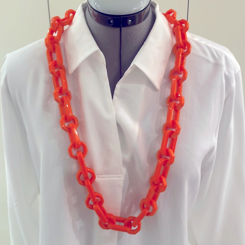 Retro Acrylic Necklace